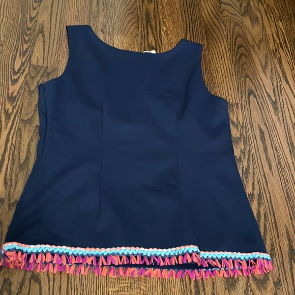 Structured tank with fringe detail NWT!! - Picture 5 of 5